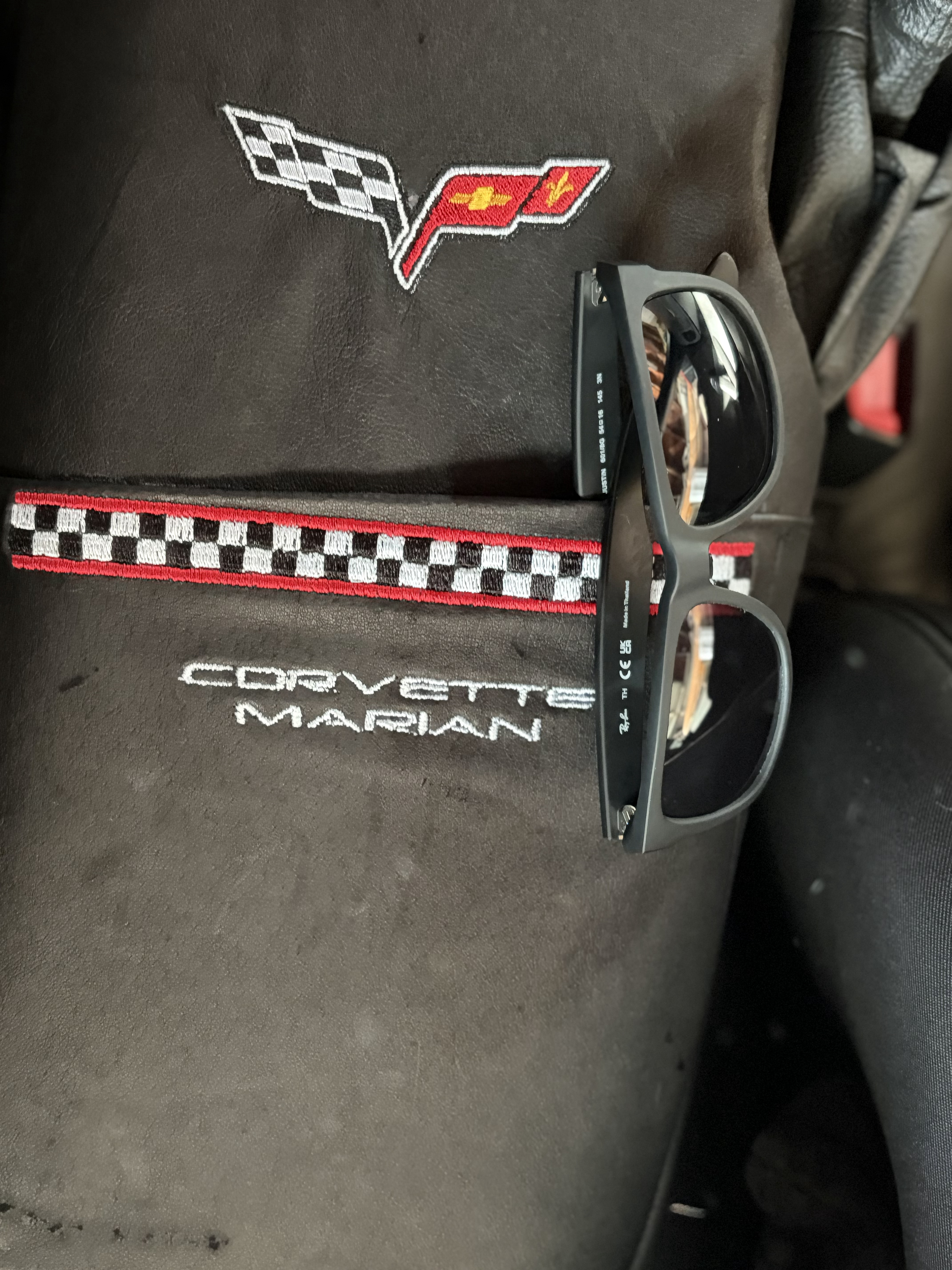 Custom center console cover with pocket